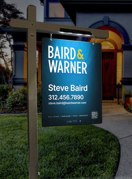 Solar-Powered Sign Lights for Real Estate Signs